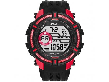 digitalni hodinky smael 1616 cervene