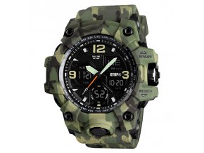 panske sportovni vojenske vodotesne digitalni hodinky gtup 1050 maskovane army