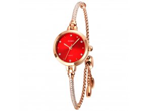 damske naramkove hodinky skmei 1805 cervene hlavni