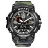 digitalni hodinky smael 154d camo green