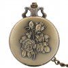 Kapesní hodinky na řetízku FLOWER GTP-327C