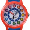 detske naucne hodinky jnew hasici oranzove 87052
