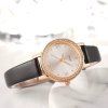 damske hodinky HongC bronze white 1
