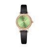 damske hodinky HongC bronze green
