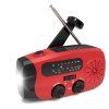 Nouzové solární rádio AM/FM s dynamem, powerbankou (GC-088S)