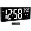 Velké LED digitální hodiny JVD DH309.1 s dálkovým ovládáním