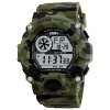 sportovni digitalni vojenske army hodinky vodotesne outdoorove gtup 1040 maskovane khaki