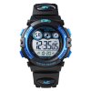 detske digitalni sportovni hodinky gtup 1110 army cerno modre vodotesne