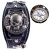 panske motorkarske hodinky s lebkou pankove skull cifernik