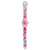 detske hodinky jnew s 3d reminkem barevne ruzove srdicka 86182 3 1