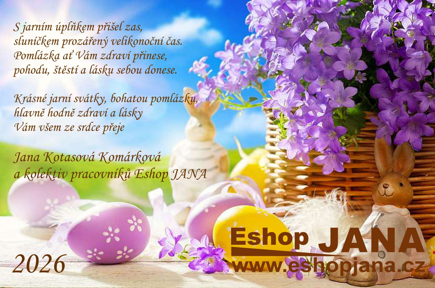 Veselé Velikonoce 2026