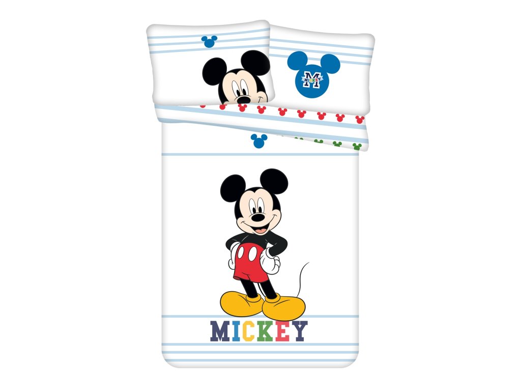 Povlečení do postýlky Mickey Colors baby (Varianta Povlečení do postýlky Mickey Colors baby 100x135, 40x60 cm)