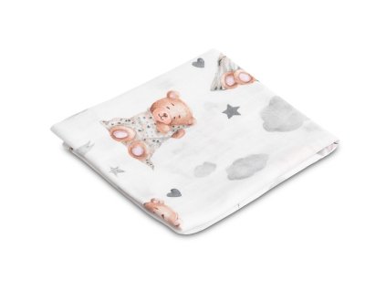 148491 284257 muselinova mekka plenka lux 70x80 cm good night bear bila