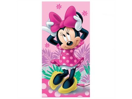 Osuška Minnie pink 02 (Varianta Osuška Minnie pink 02 70x140 cm, Značka Dadka)