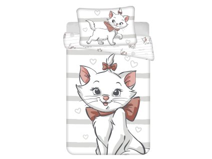 Povlečení do postýlky Marie Cat Bow baby (Varianta Povlečení do postýlky Marie Cat Bow baby 100x135, 40x60 cm)