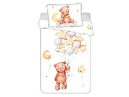 Povlečení do postýlky Medvídek Cute baby (Varianta Povlečení do postýlky Medvídek Cute baby 100x135, 40x60 cm)