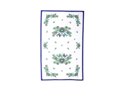 Utěrka Folklor modrá 1 ks (Varianta Utěrka Folklor modrá 72x44 cm 1 ks, Značka Dadka)