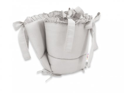 128319 225403 baby nellys mantinel s volankem do postylky 120 x 60 cm 180cm royal sedy