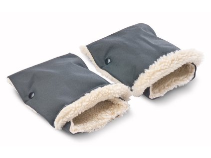 rukavniky ke kocarku sede