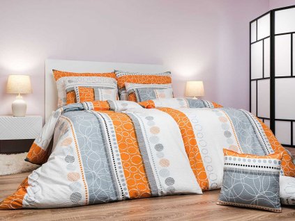 3126 3 povleceni atelier oranzovy krep dadka vracov1