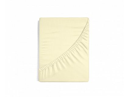 Prostěradlo Matějovský Světle béžové ELASTAN Jersey s elastanem (Materiál Jersey s elastanem, Rozměr matrace 100/200/40)
