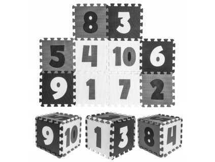 137179 247269 smily play detske penove puzzle podlozka na zem cislice 10 ks