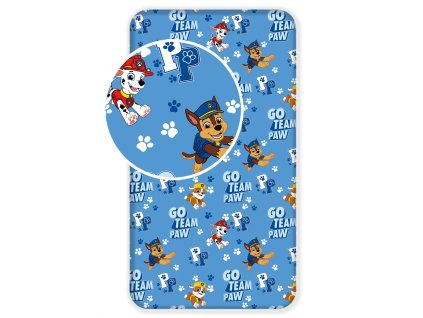 Prostěradlo Paw Patrol 161 (Varianta Prostěradlo Paw Patrol 161 90x200x25 cm)