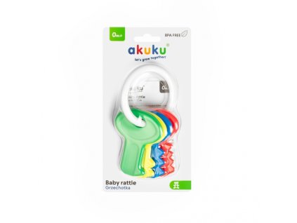 Chrastítko pro miminko - Klíče barevné