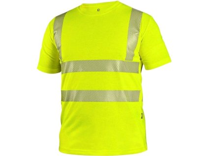Tričko CXS BANGOR, výstražné, pánské (velikost S; M; L; XL; 2XL; 3XL; 4XL)