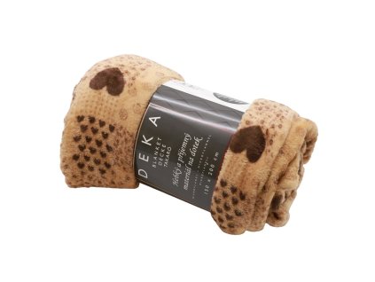 2171 2171 mikroflanelova deka srdce