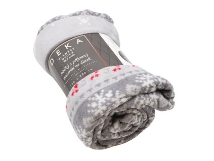 2174 2174 mikroflanelova deka ledni medved