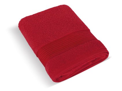 17477 17477 1 frote osuska 70x140cm prouzek 450g cervena