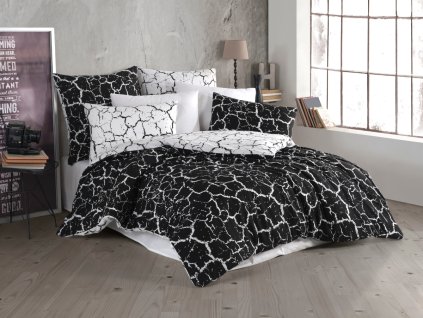 27891 bavlnene povleceni 140x200 cerne bile