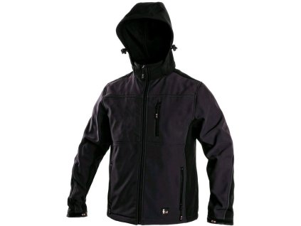 Bunda CXS FRANCISCO, pánská, šedo-černá (velikost 2XL)