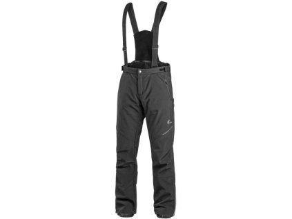 Kalhoty CXS TRENTON, zimní softshell, pánské, černé (velikost 46)