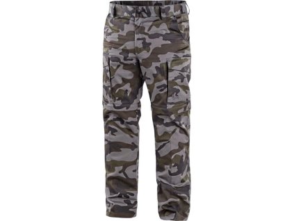 Kalhoty CXS CAMO, pánské, maskáčové, s odepínacími nohavicemi (velikost 46)