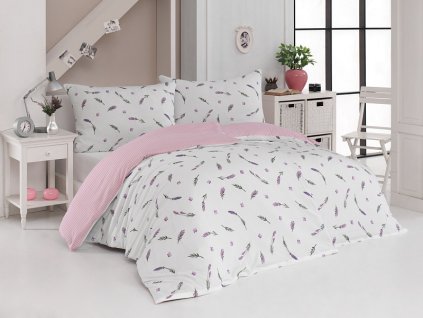 Lavender povlečení Matějovský (Materiál Bavlna deluxe, Rozměr 1x povlak peřina 140/200 + 1x povlak na polštář 70/90)