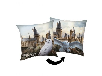 Polštářek Harry Potter Hedwig 02 (Varianta Polštářek Harry Potter Hedwig 02 40x40 cm, Značka Dadka)