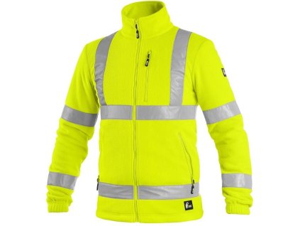 Bunda CXS PRESTON, výstražná, pánská (velikost 2XL, 3XL, L, M, S, XL)