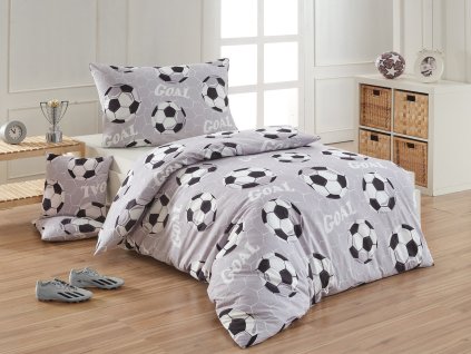 Goal povlečení Matějovský (Materiál Bavlna deluxe, Rozměr 1x povlak peřina 140/200 + 1x povlak na polštář 70/90)