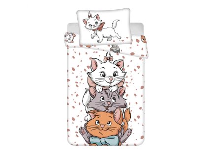 Povlečení do postýlky Marie cat friends baby (Varianta Povlečení do postýlky Marie cat friends baby 100x135, 40x60 cm)