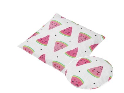 velky a maly nahrivaci polstarek termofor s tresnovymi pecickami melounky