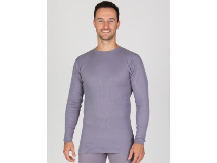 Pánské triko s dlouhým rukávem BLEKS 043 (Velikost 3XL)