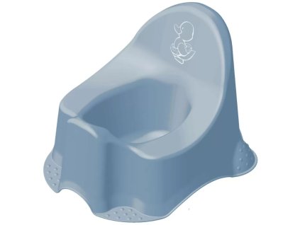 nocnik little duck modry sedy