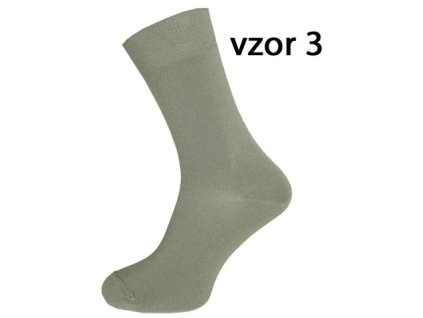Pánské ponožky 5074 khaki (Velikost 39-42)