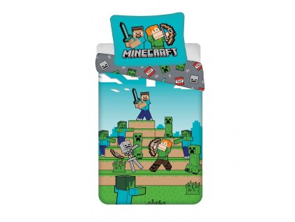 Povlečení bavlna Minecraft We Got This (Varianta Povlečení bavlna Minecraft We Got This 140x200, 70x90 cm, Značka Dadka)