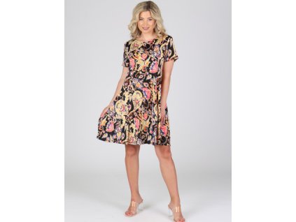 Dámské krátké šaty LETNÍ vzor 3 (Velikost UNI)