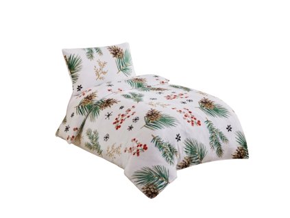 9066 2 povleceni mikroflanel conifer pozadi dadka vracov