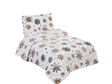 9048 4 povleceni mikroflanel nord flake pozadi dadka vracov