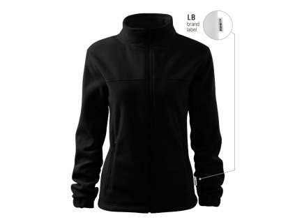 Fleece dámský Jacket 504- černá 01 (brand label) (Velikost XS)